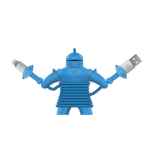 كابل من موماكس ايفون بطول 1,2 م مع قاعدة حامل للسل...