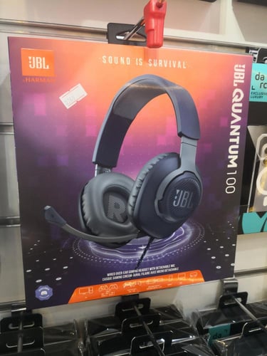 سماعة رأس جي بي ال كوانتوم 100 سلكيه مع مايك للألع...