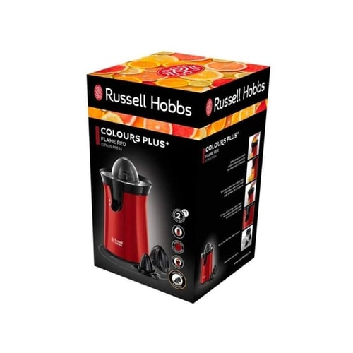 عصارة حمضيات احمر من راسل هوبز بقوة 60 واط استيل ا...