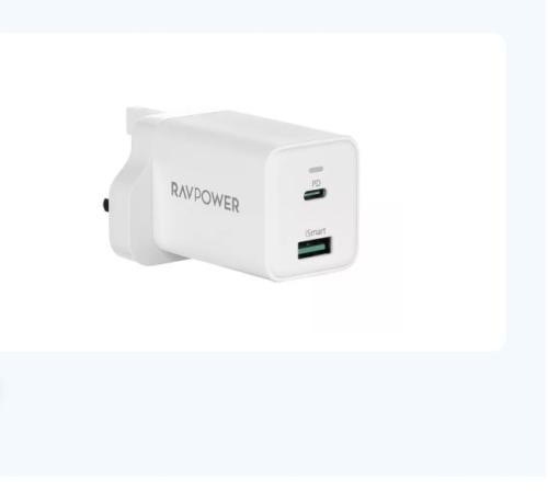 فيش راف باور 30 واط ومنفذين USB تايب C