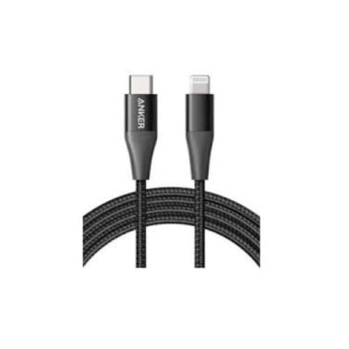 كيبل من انكر يو اس بي الى ايفون 3 متر معتمد من ابل...