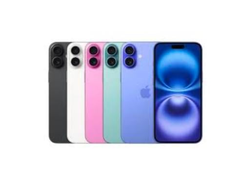 ابل آيفون 16 128 جيجابايت متعدد الألوان