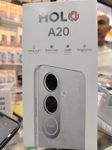 جوال هولو A20 ذاكرة 64 جيجا رام 6 جيجا