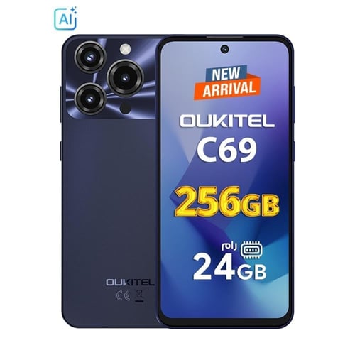 اوكيتل جوال C69 ثنائي الشريحة بذاكرة رام 8+16 جيجا...