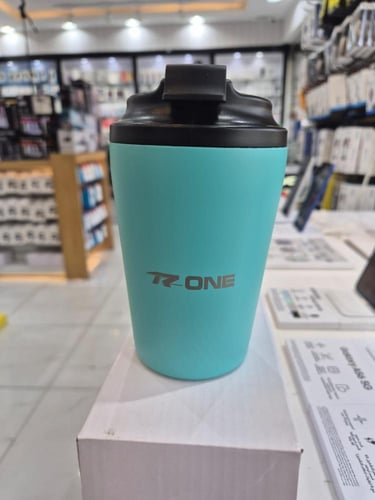 مق حراري معزول بجدار حار و بارد مع ماصة ستيل وغطاء...