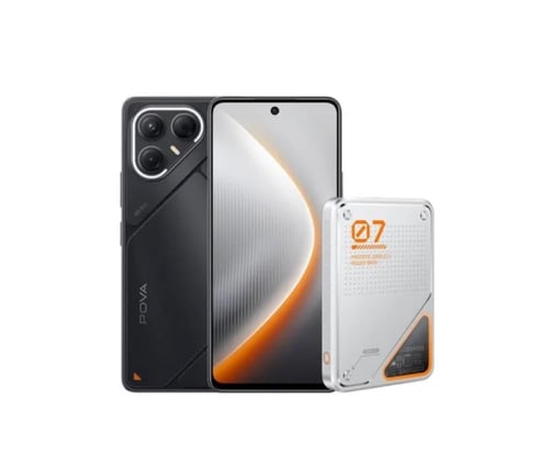 تكنو بوفا 7 ذاكرة 256 جيجا 16 رام شبكة 5 جي متعدد...