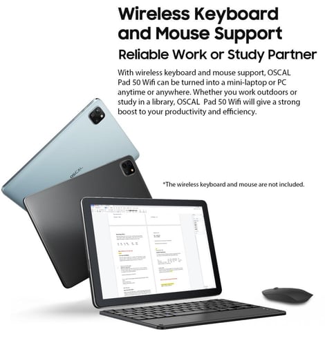 تابلت اوسكال Pad 50 wifi ذاكرة تخزين 64GB ورام 4GB...