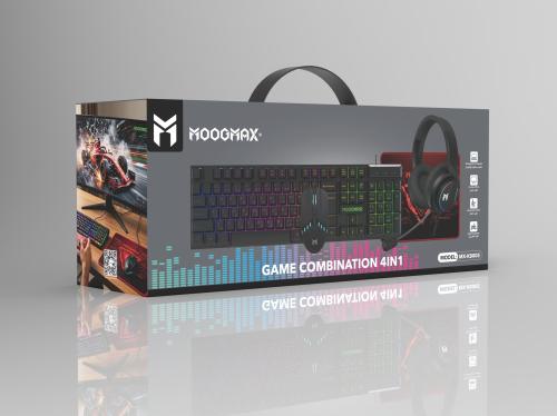 مجموعة الألعاب 4 في 1 من موج ماكس MOOGMAX Model MX...