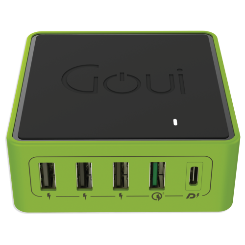 شاحن سطح المكتب كيمبا لايت 5 منافذ بقوة 36 وات أسو...