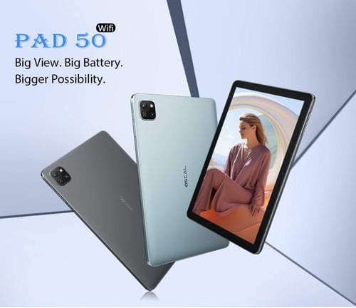 تابلت اوسكال Pad 50 wifi ذاكرة تخزين 64GB ورام 4GB...
