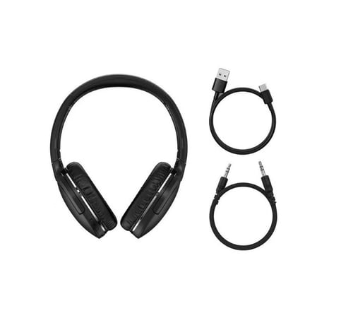 سماعات رأس لاسلكية من بيسوس سماعة رأس رياضية قابلة...