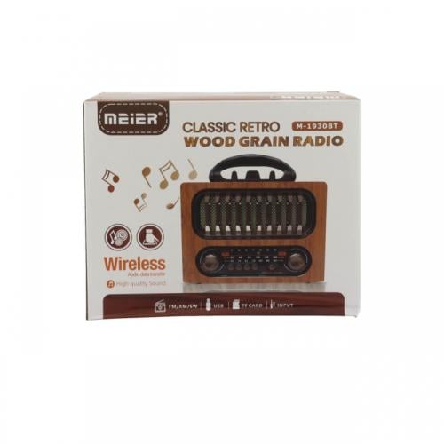 راديو زمان خشبي ومكبر صوت MB3 جودة عالية