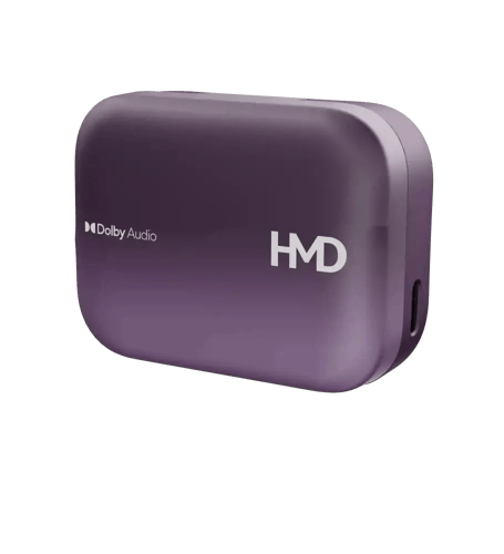 أتش ام دى DUB S60 ENC سماعات أذن لاسلكية - بنفسجي