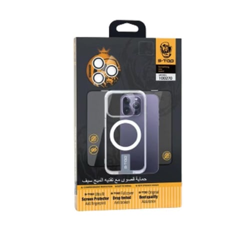 اس-توب بكج الحماية المتكامل 8 في 1 لجوال ايفون 12ا...
