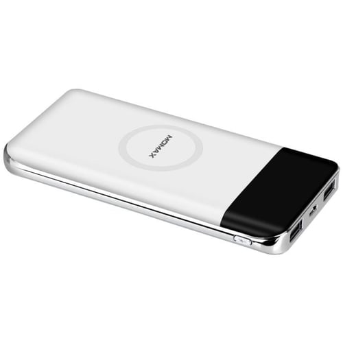 شاحن متنقل موماكس 10000 امبير PD شحن سريع لون اسود