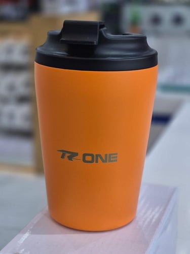 مق حراري معزول بجدار حار و بارد مع ماصة ستيل وغطاء...