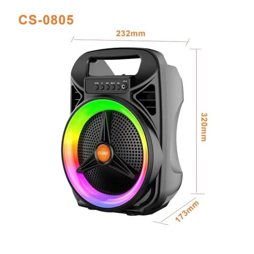 مكبر صوت بلوتوث محمول طراز CS-0805