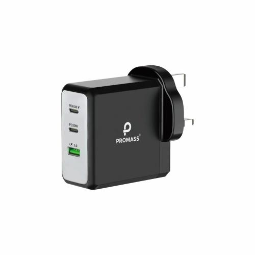 فيش جداري ب 3 منافذ USB +PD+PD ا 100W ا م/PM-0100...