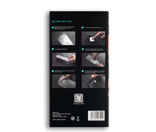 دارك - حماية الشاشة مع اداة مساعدة للتركيب لاجهزة...