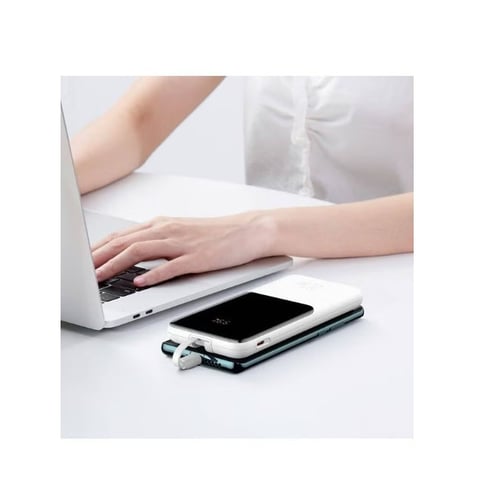 باور بنك بيسوس مع توصلتين مدمجه ايفون وتايب سي 22....