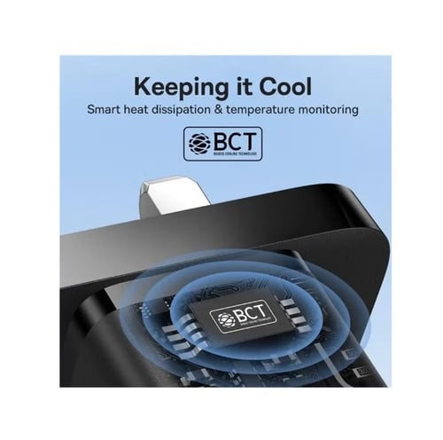 فيش جداري GaN5 ميني من بيسوس 30 واط Type C