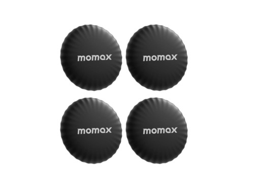 أداة تعقب موماكس بين تاج بكج 4 قطع (أسود)