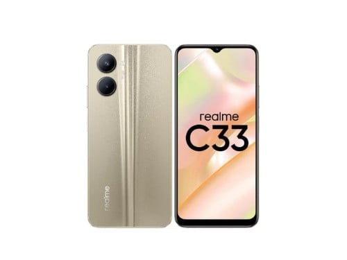 ريلمي C33 سعة 128 قيقا رام 4 لون ذهبي 4G