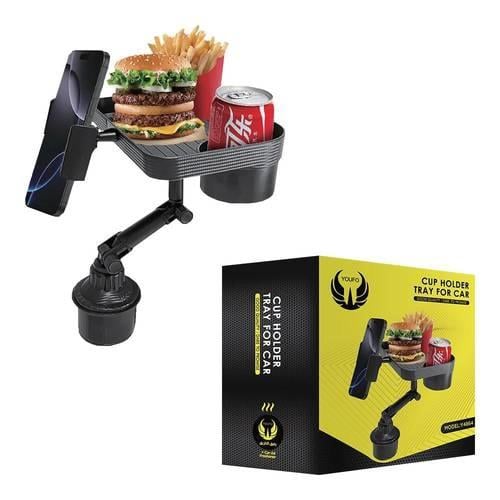 قاعده جوال مع طاوله طعام وحامل اكواب من يوفو