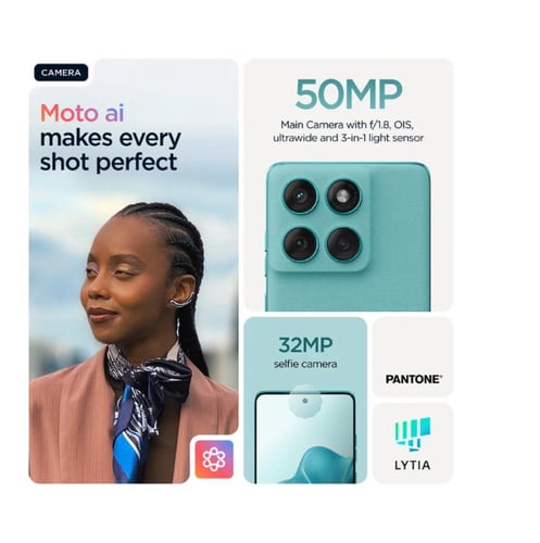 جوال موتورولا - motorola edge 60 FUSION 5G - 256GB...