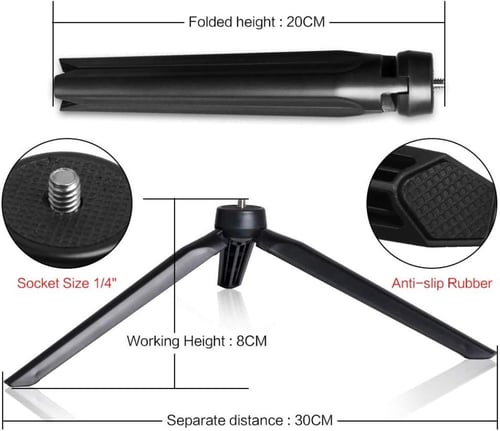 Powerpak MJ26 مصباح دائري RGB مقاس 10 بوصات