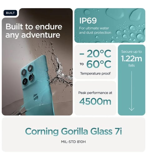 جوال موتورولا - motorola edge 60 FUSION 5G - 256GB...