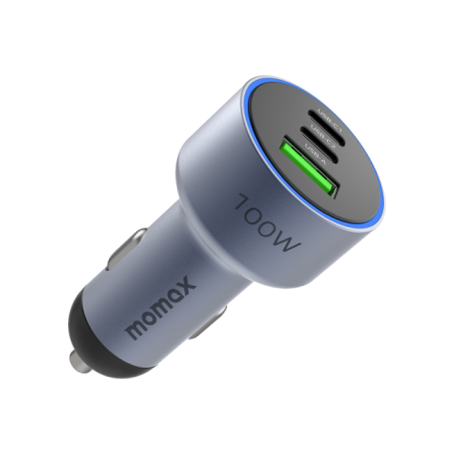 شاحن سيارة موماكس بتقنية ال PD مخرجين لون اسود