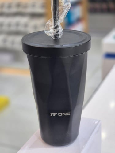 مق حراري معزول بجدار مزدوج سعة 500 مل مع ماصة ستيل...