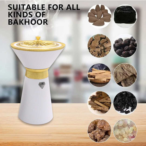 بخور - مبخرة الكترونية تعمل بالشحن