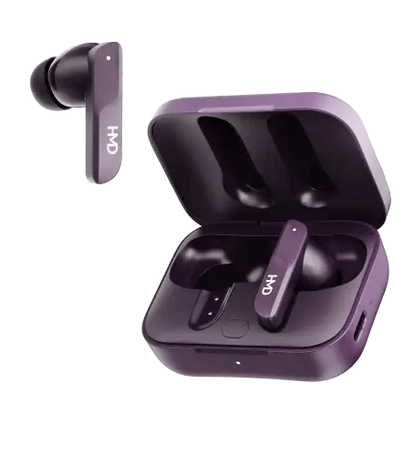أتش ام دى DUB S60 ENC سماعات أذن لاسلكية - بنفسجي