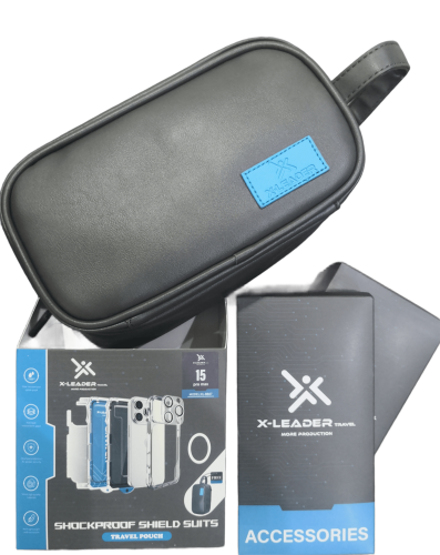 شنطة جلد +بكج حماية كاملة X-LEADER ضمان سنتين للاي...