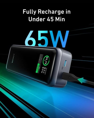 باور بانك من انكر برايم بسعة 12000 ملي امبير بقوة...