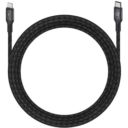 كابل من موماكسType-C إلى ايفون قماشي بطول 1,2 م اس...