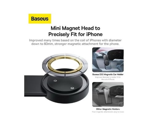 حامل هاتف ايفون مغناطيسي للسيارة من بيسوس