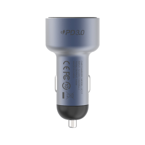 شاحن سيارة موماكس بتقنية ال PD مخرجين لون اسود