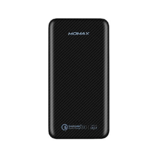 شاحن متنقل موماكس 10000 امبير PD شحن سريع لون اسود
