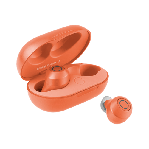 سماعة موماكس سماعة ايربودز بيلس اللاسلكية مع زمن ت...