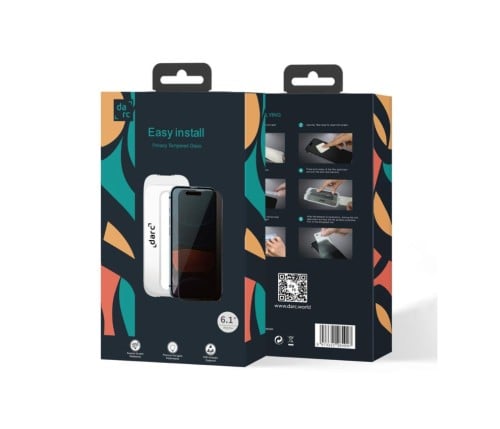 دارك - حماية الشاشة مع اداة مساعدة للتركيب لاجهزة...