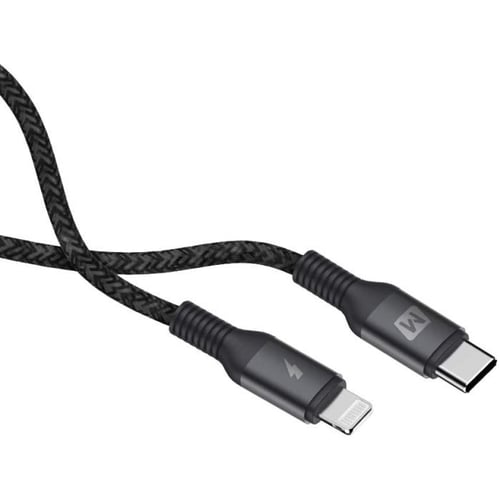 كابل من موماكسType-C إلى ايفون قماشي بطول 1,2 م اس...