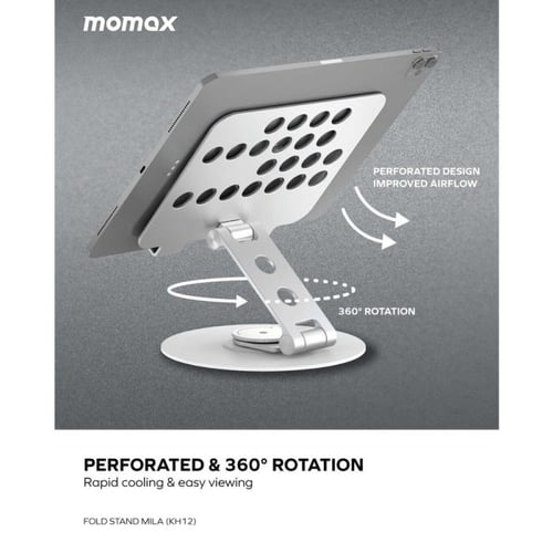 حامل تابلت وايباد من موماكس قابل للطي والدوران بدر...
