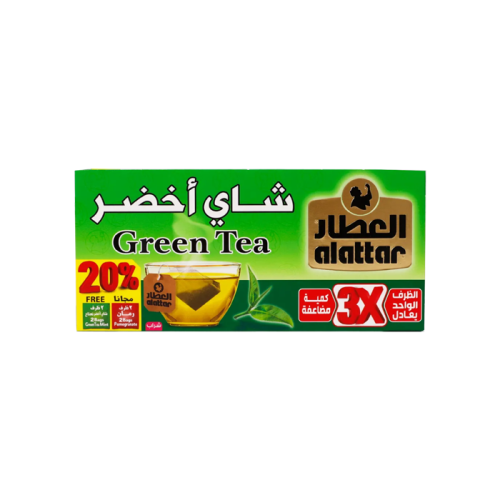 شاي اخضر العطار 20 ظرف