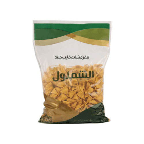 مقرمشات ذرة شكل قارب جبنة من الشملول وزن 1 كيلو