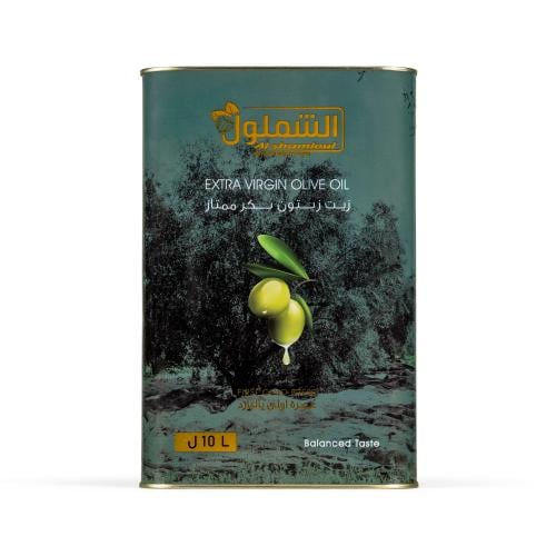 زيت زيتون تونسي بكر ممتاز 10 لتر من الشملول