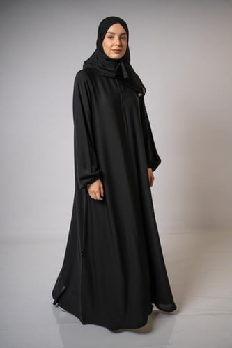 عباية الحج كلوش اسود