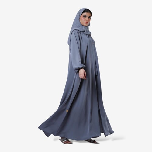 عبايه الحج و العمرة 3 قطع رمادي